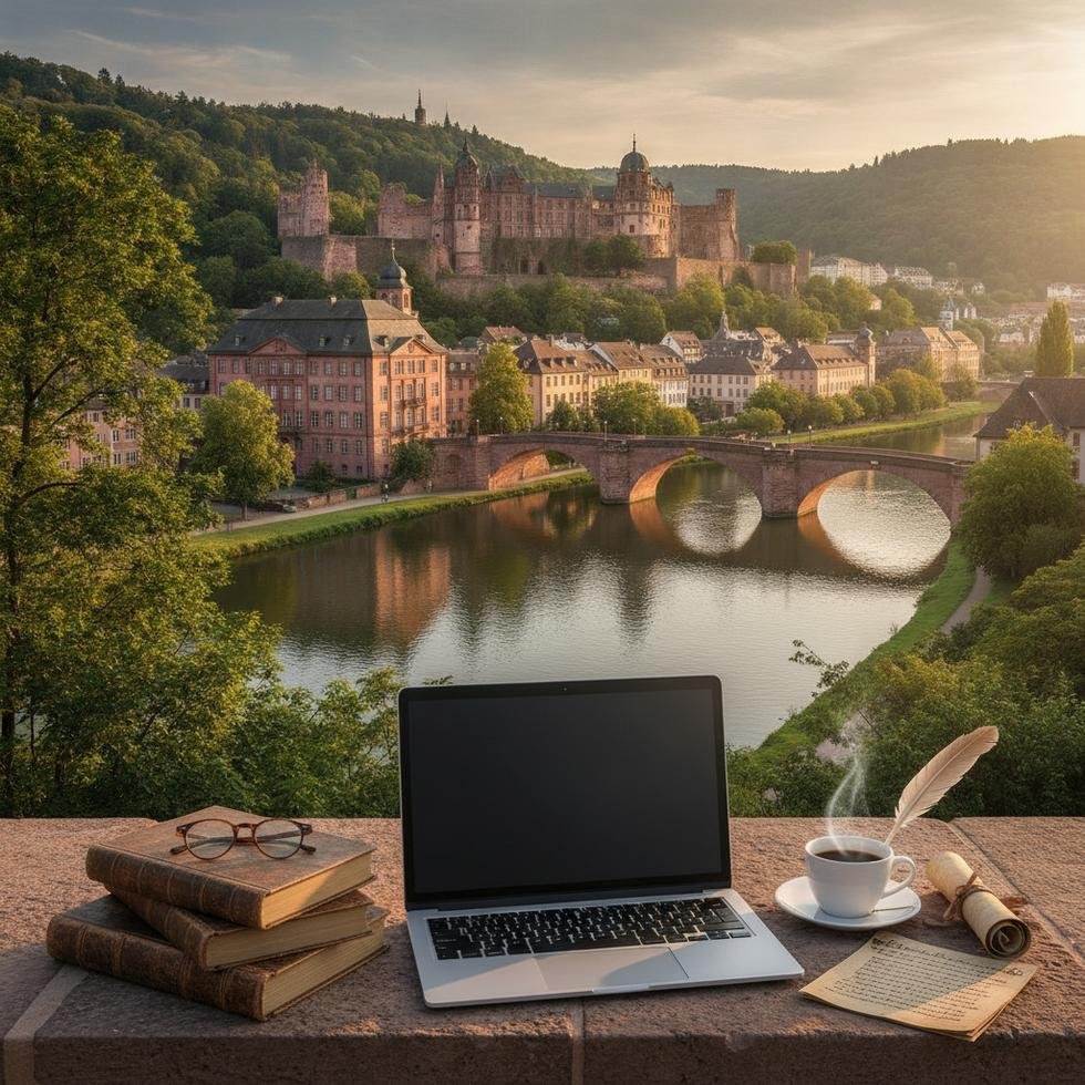 Heidelberg Üniversitesi kampüs ve şehir görünümü