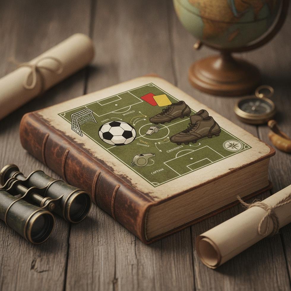 İngilizce futbol terimleri ve maç anlatımı görseli