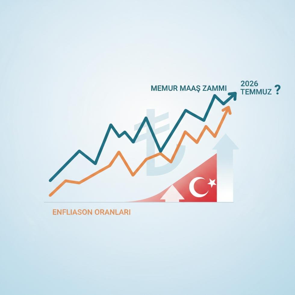 Türkiye'de enflasyon oranları ve maaş artış grafiği