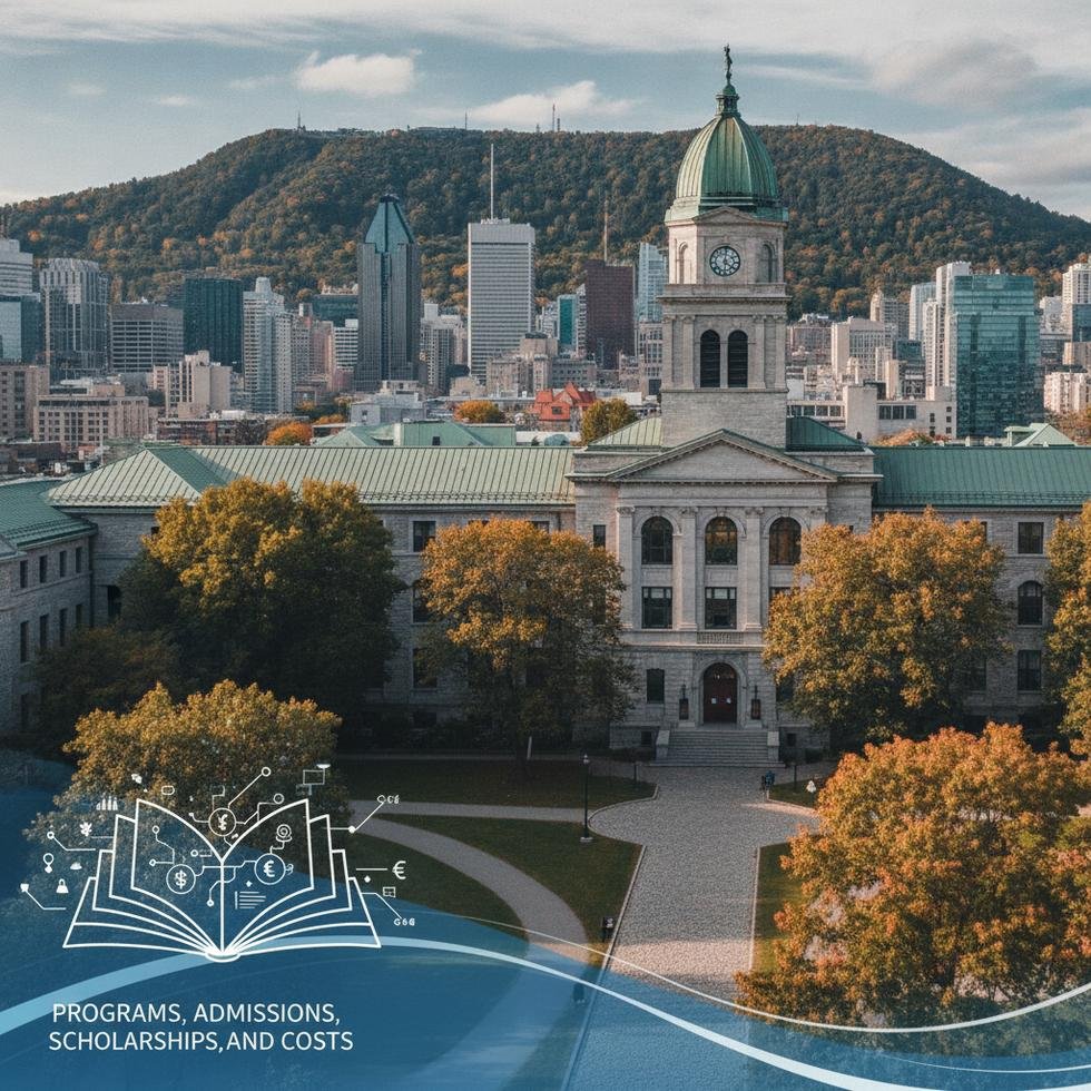 Montréal Üniversitesi kampüsünden genel görünüm