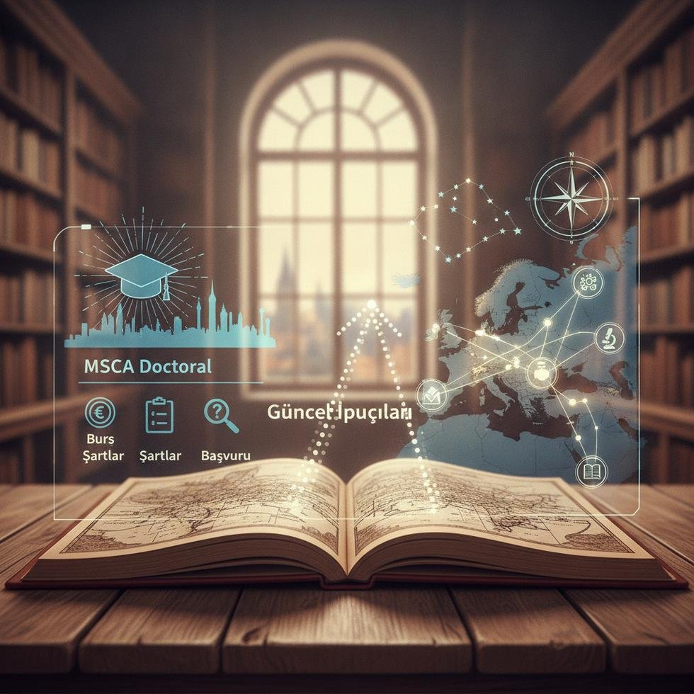 MSCA Doctoral programı için doktora öğrencileri çalışırken
