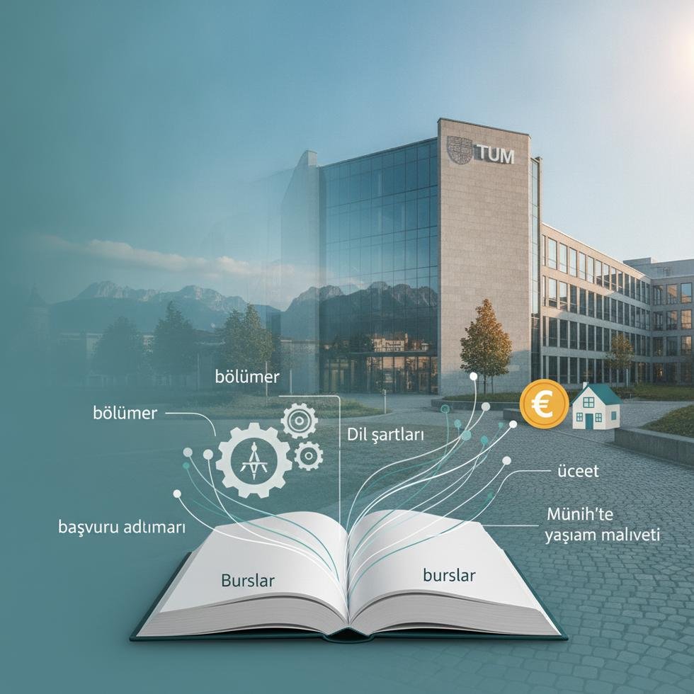 Münih Teknik Üniversitesi kampüsü ve eğitim ortamı