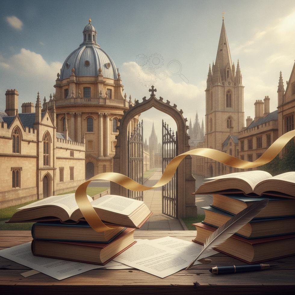 Oxford Clarendon Scholarship bursu için akademik çalışmalar yapan öğrenci