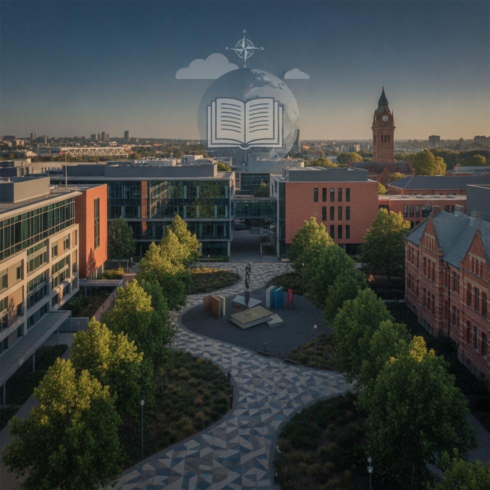 RMIT Üniversitesi kampüsünden genel görünüm ve eğitim ortamı