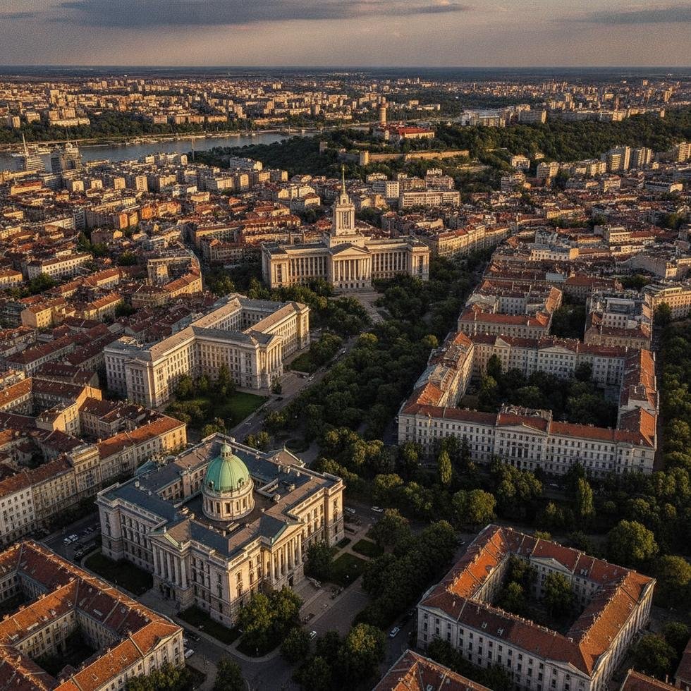 Sırbistan'da Belgrad'daki siyasi yapılar