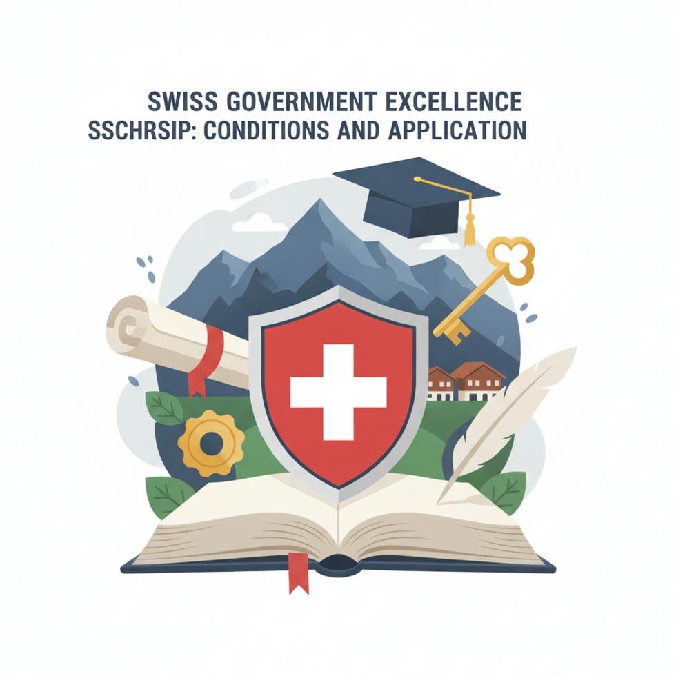 Swiss Government Excellence bursuna başvuru süreci ve şartları temalı görsel