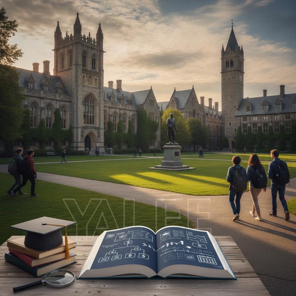 Yale Üniversitesi kampüs görüntüsü