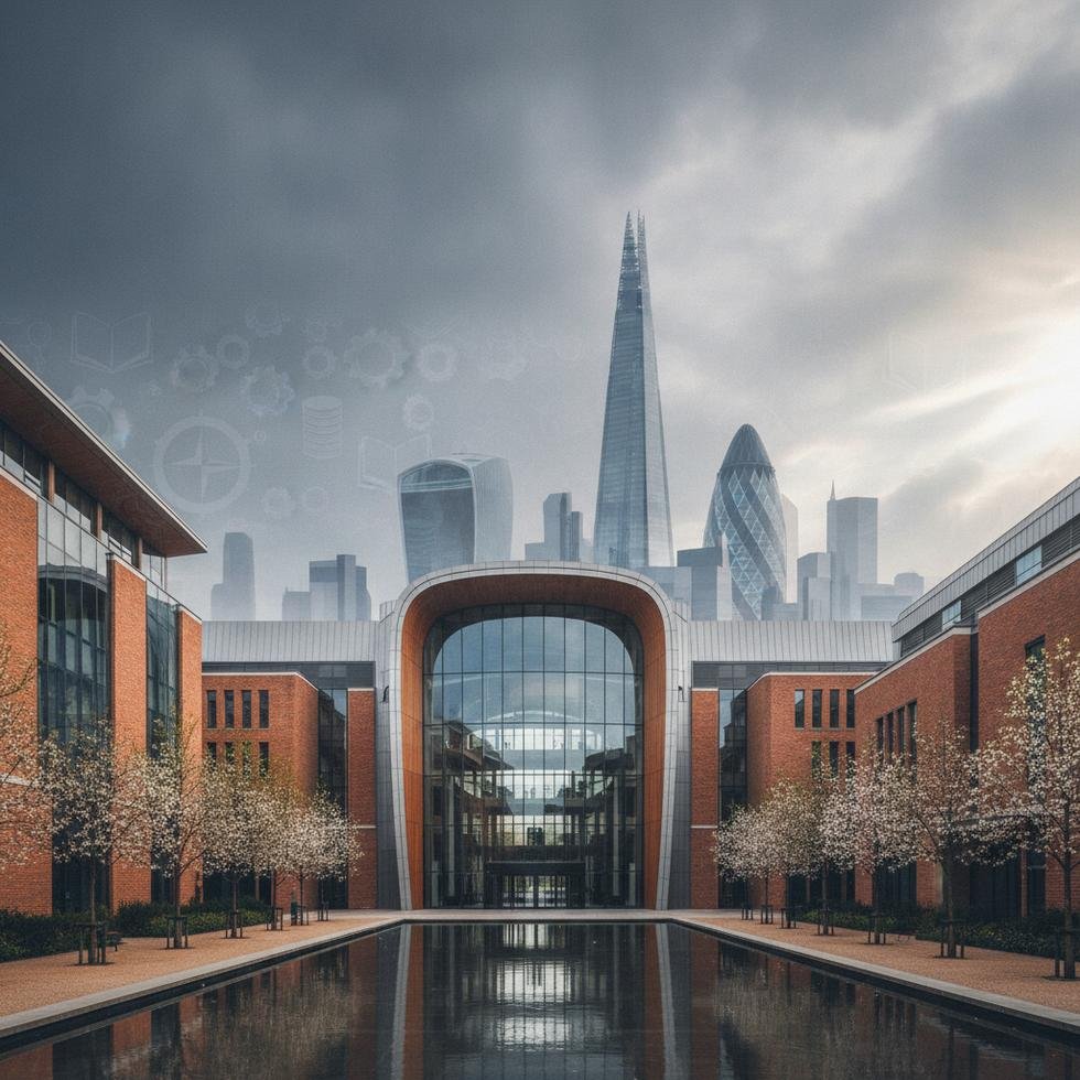 Brunel Üniversitesi London kampüs görüntüsü ve öğrenci aktiviteleri