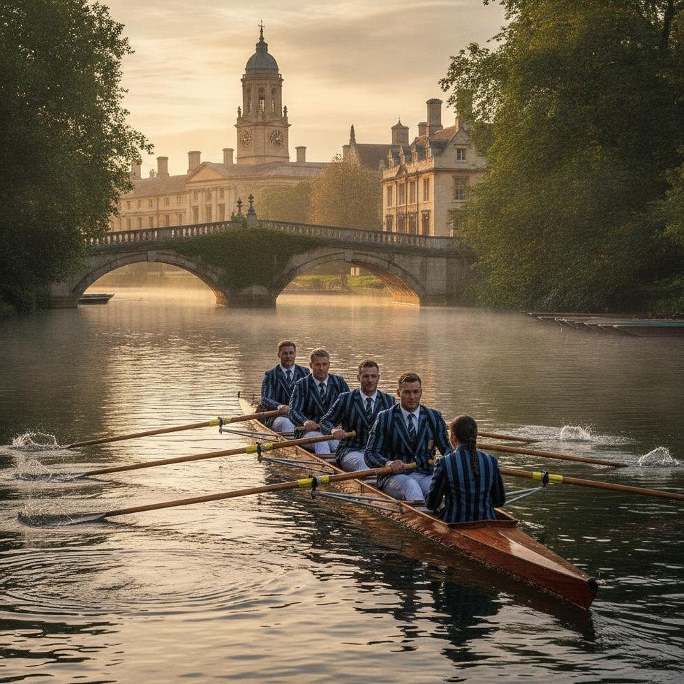 Cambridge Üniversitesi'nde bir kadın sporcu, erkek takımında yarışıyor.
