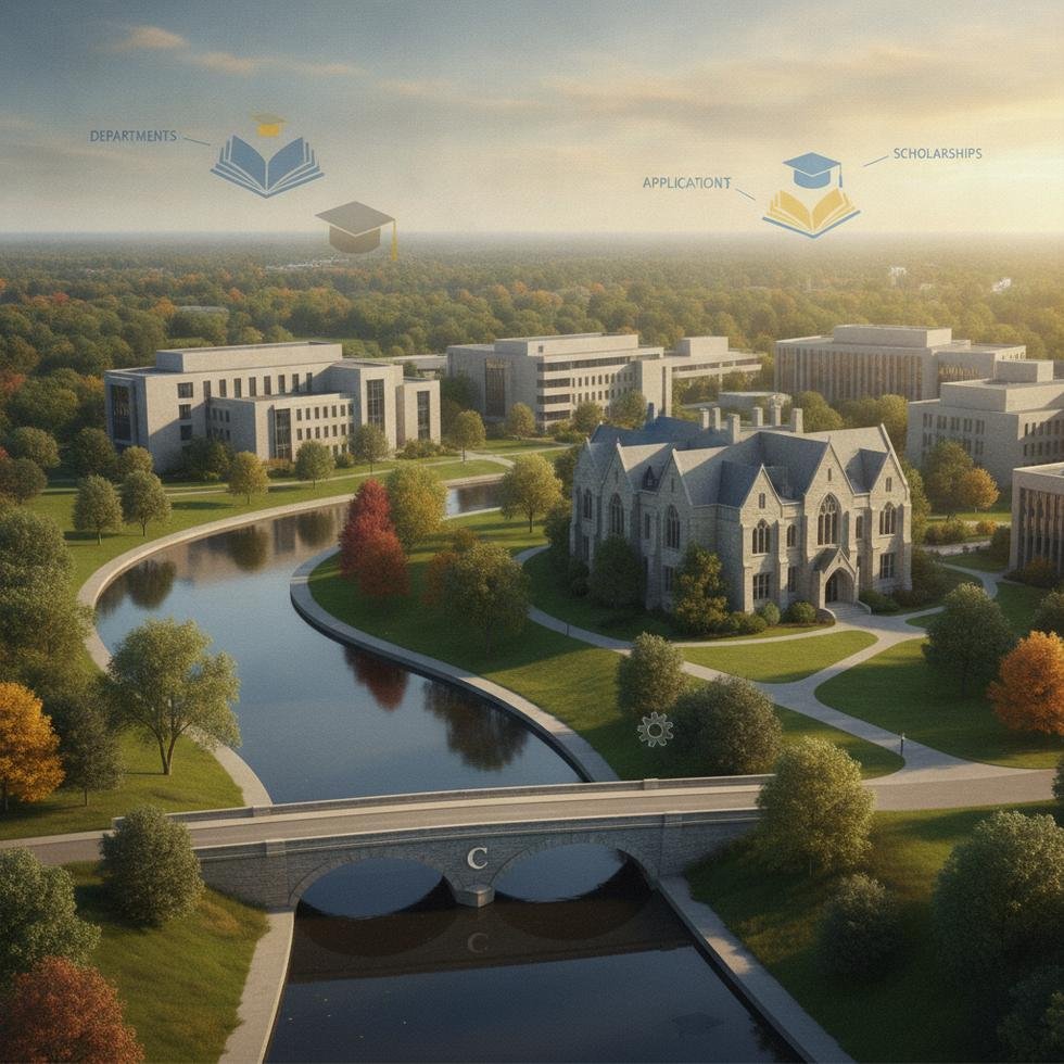 Carleton Üniversitesi kampüsü ve eğitim rehberi
