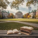 Case Western Reserve Üniversitesi kampüsünün genel görüntüsü