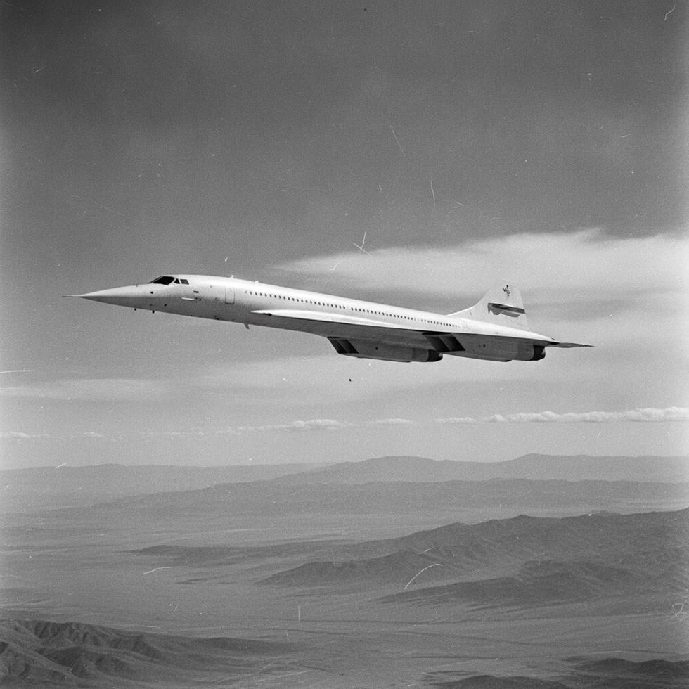 Concorde test uçuş görüntüleri