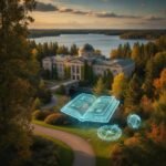 Laurentian Üniversitesi kampüsü ve öğrenciler