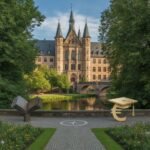 Marburg Üniversitesi kampüsünden genel bir görünüm