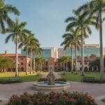 Miami Üniversitesi kampüsü ve öğrenciler