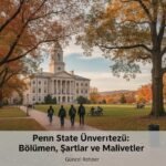 Penn State Üniversitesi kampüs görüntüsü ve logo