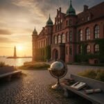Rostock Üniversitesi kampüsünden genel görünüm