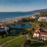 Kaliforniya Üniversitesi Santa Barbara kampüsünden akademik görüntü