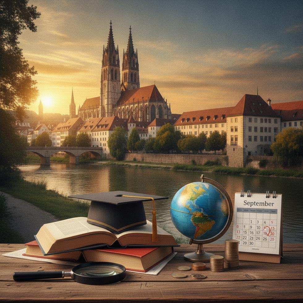 Ulm Üniversitesi kampüsünden genel görünüm