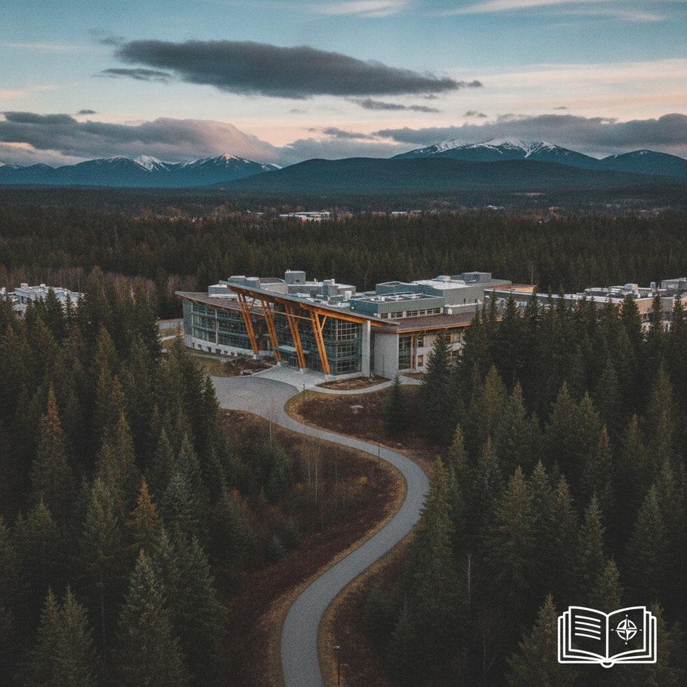 Northern British Columbia Üniversitesi kampüs ve program görseli