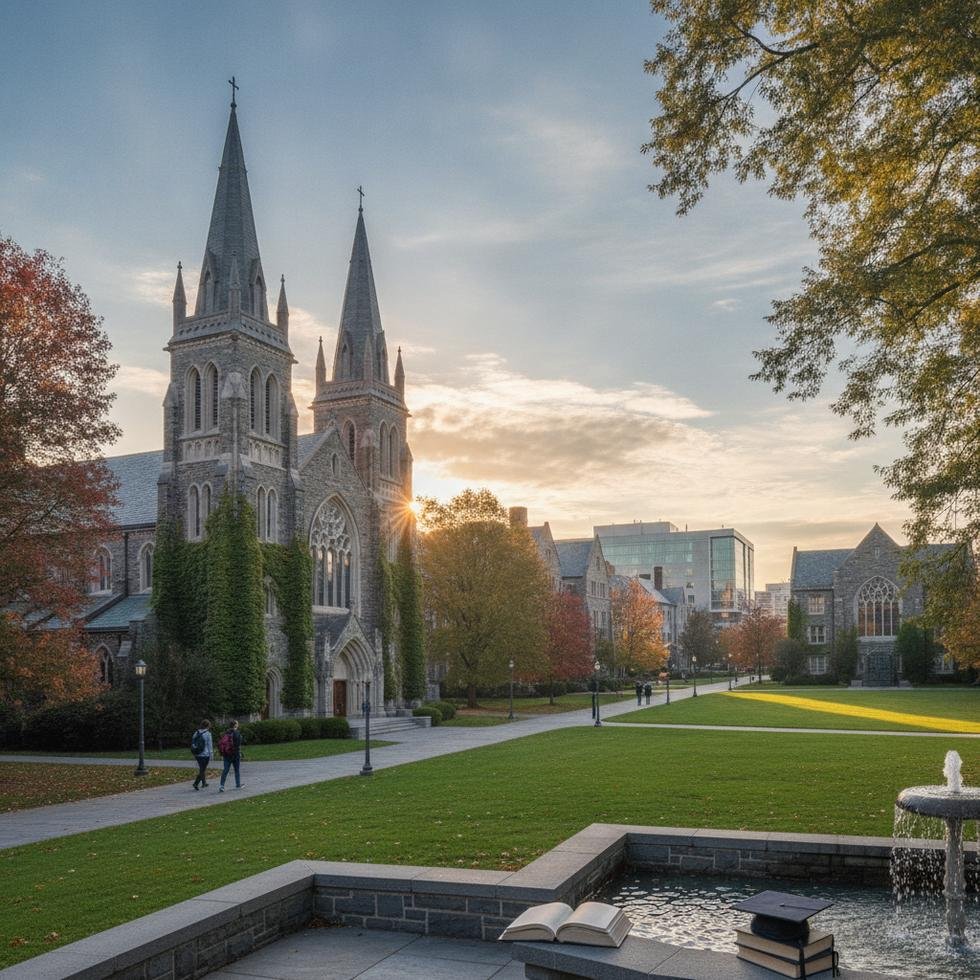 Villanova Üniversitesi kampüs görüntüsü