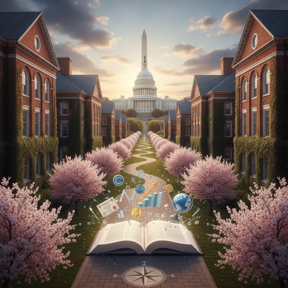 Washington DC'deki American University kampüsü