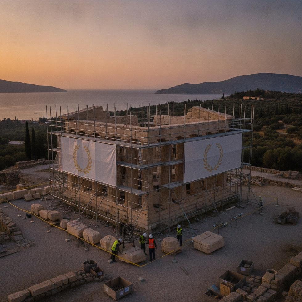 Ünlü bir anıtın restorasyon süreci