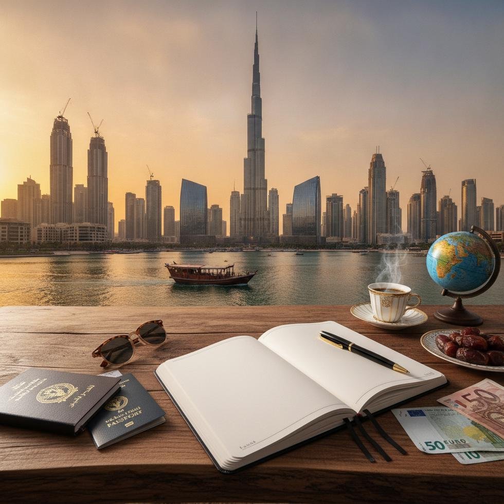 Dubai'de 12 haftalık dil okulu programı kapsamında öğrenciler eğitim alırken
