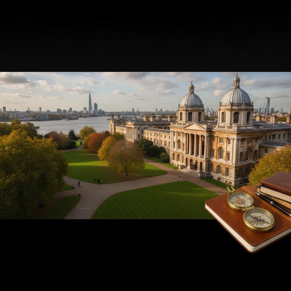 Greenwich Üniversitesi kampüslerinden genel görünüm ve öğrenciler