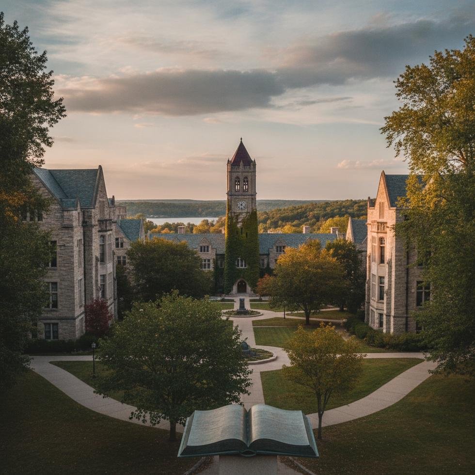Indiana Üniversitesi Bloomington kampüsü genel görünüm