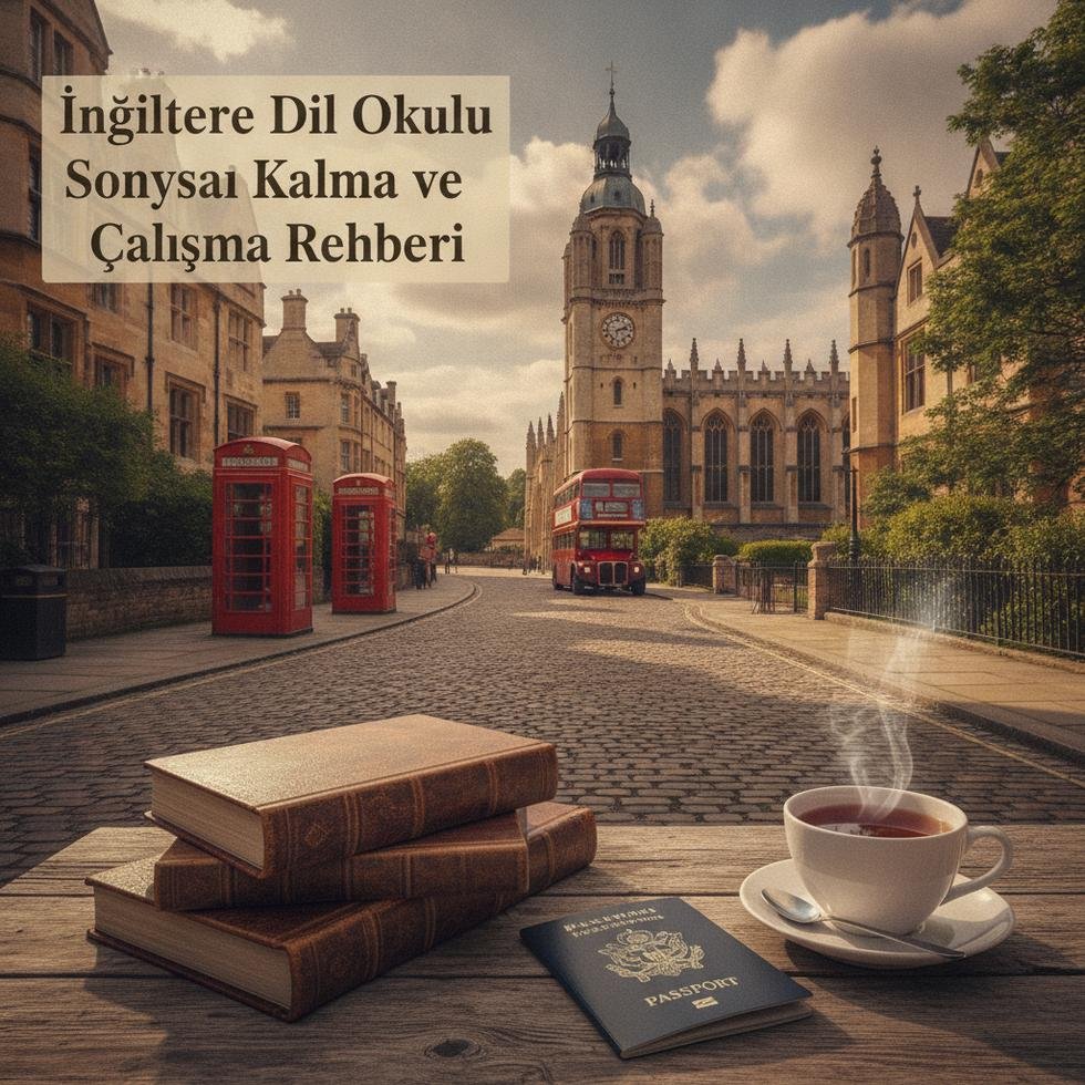 İngiltere dil okulu sonrası kalma ve çalışma rehberine ait görsel