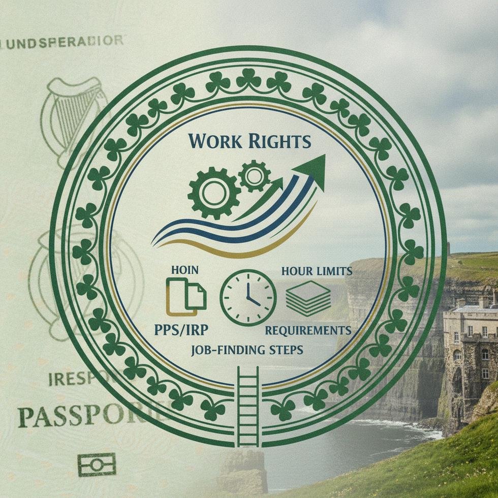 İrlanda Stamp 2 vizesi çalışma hakkı ile ilgili rehber