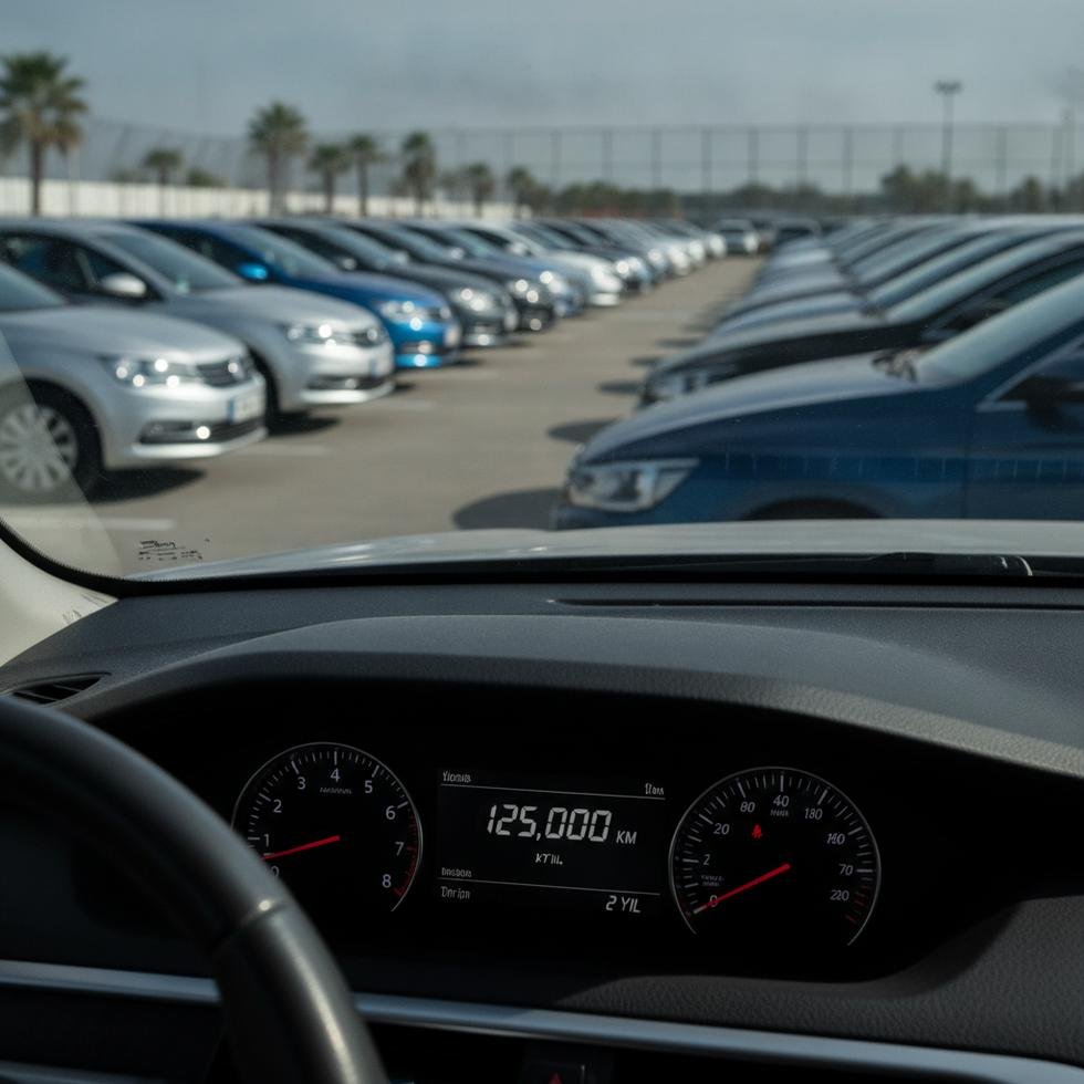 Kiralık araç filosu, dijital kilometre göstergesi odaklı
