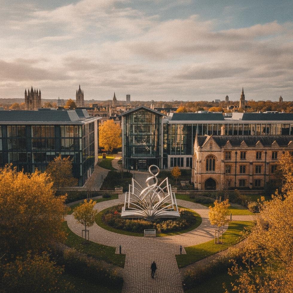 Oxford Brookes Üniversitesi kampüs binası ve eğitim atmosferi