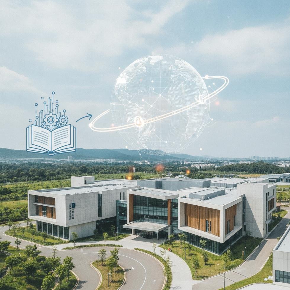 Technische Hochschule Ingolstadt kampüsü ve ön cephesi