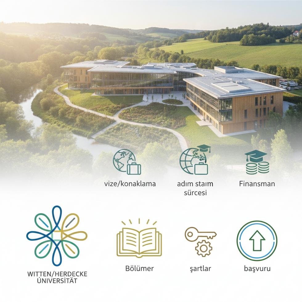 Witten/Herdecke Üniversitesi kampüs ve eğitim ortamı