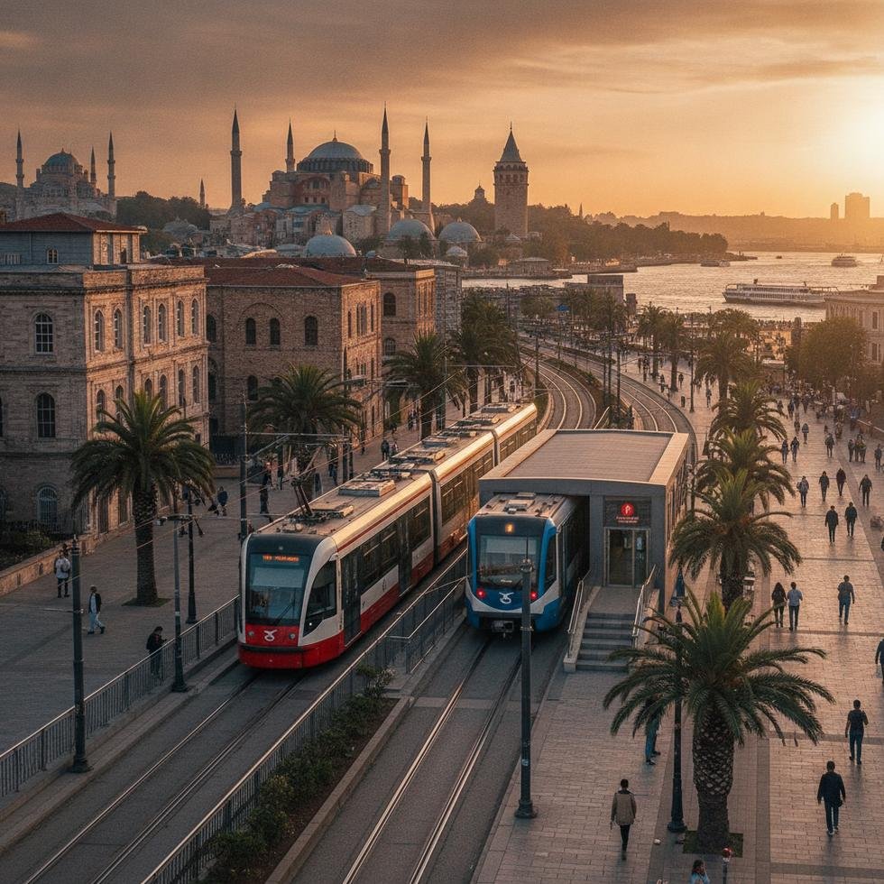 İstanbul'da toplu taşıma araçları