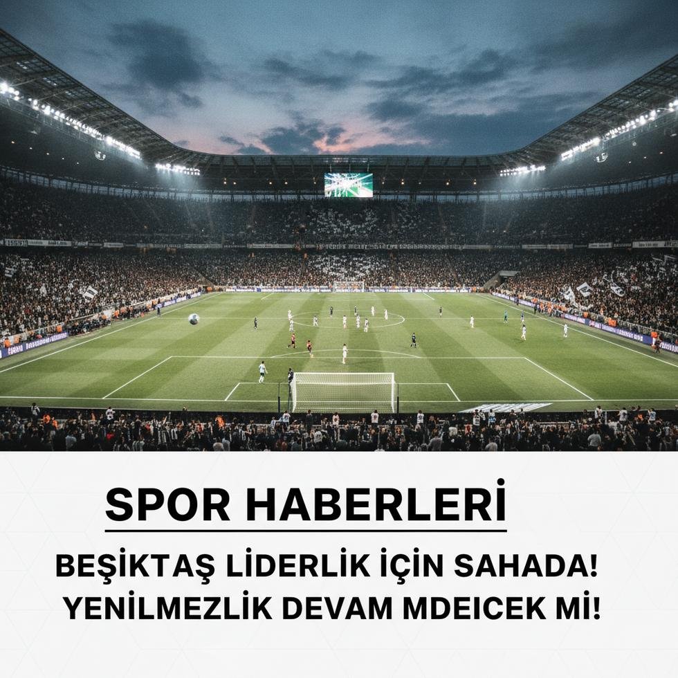 Beşiktaş ve Erzurumspor FK arasında oynanan futbol maçından bir kare
