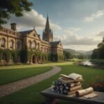 Buckingham Üniversitesi kampüs ve öğrenciler