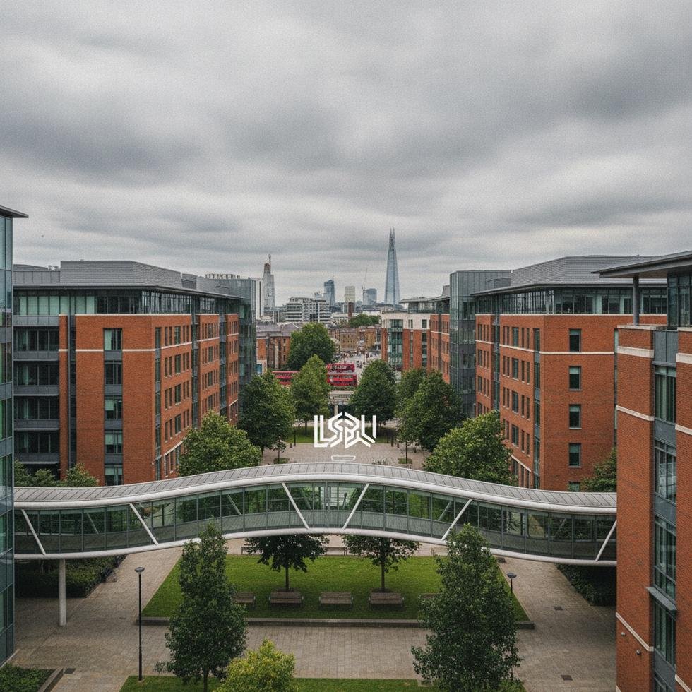 London South Bank Üniversitesi kampüsünden genel görünüm