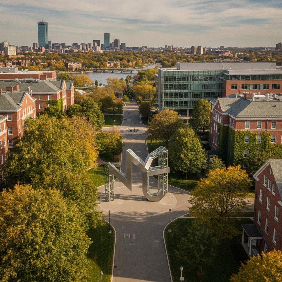 Northeastern Üniversitesi kampüsünden genel görünüm