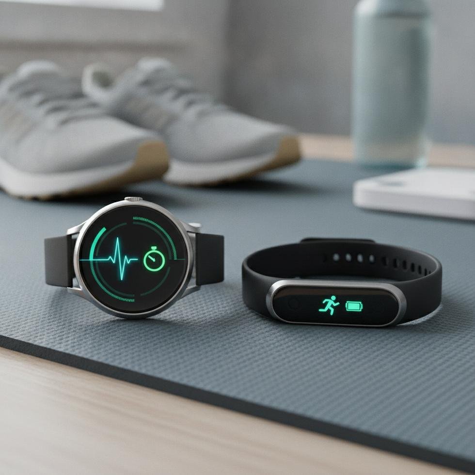 Modern akıllı saatler ve fitness bileklikleri