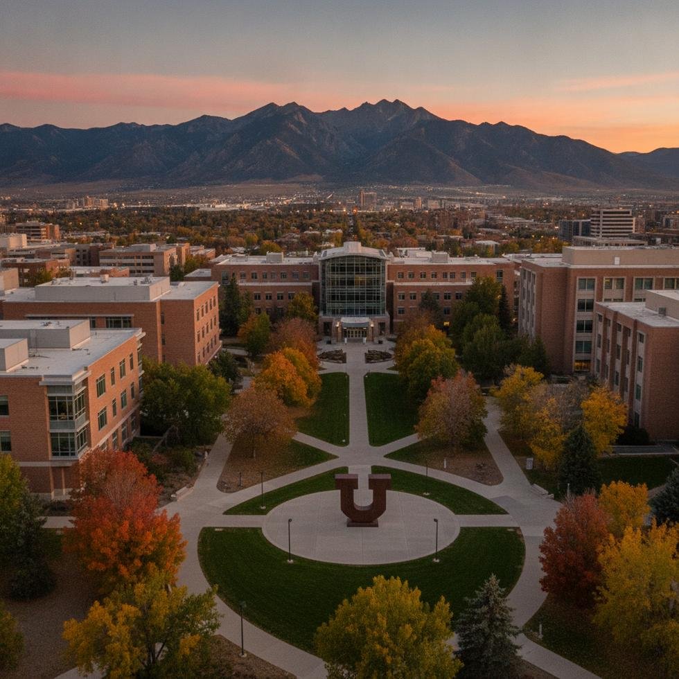 Utah Üniversitesi kampüsü ve akademik hayat