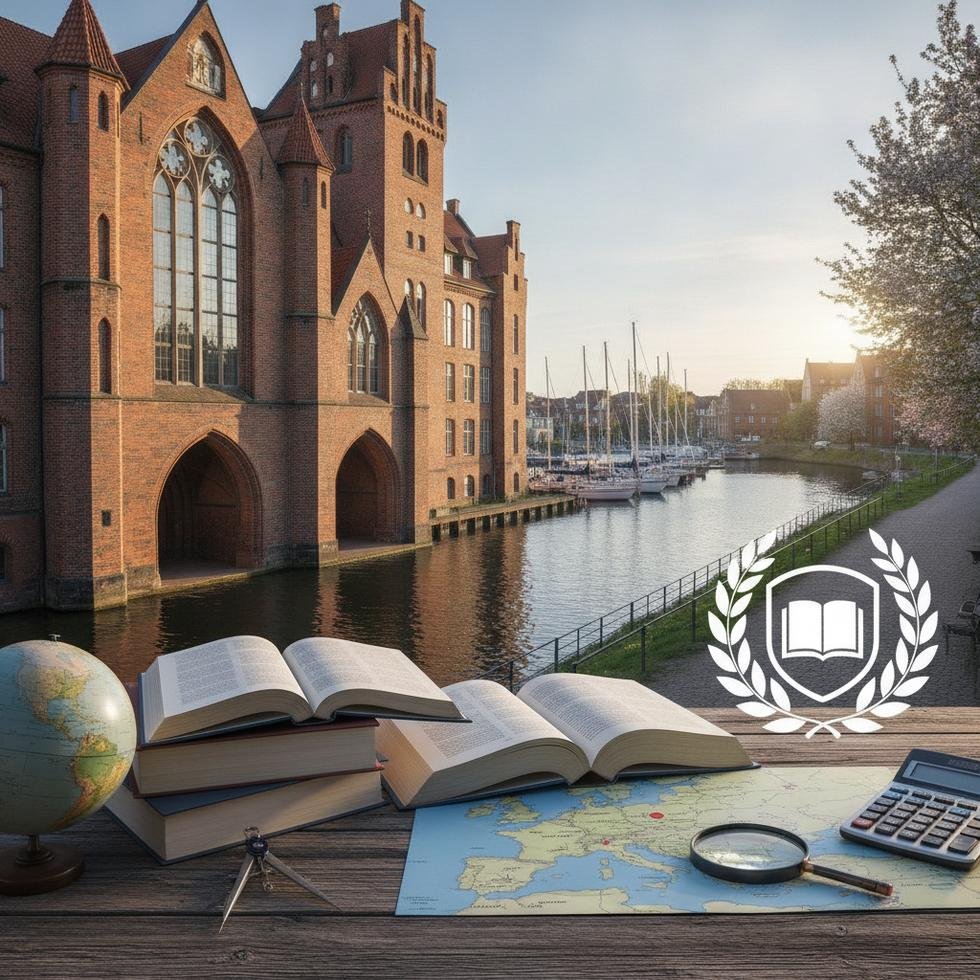 Wismar Uygulamalı Bilimler Üniversitesi kampüs görünümü