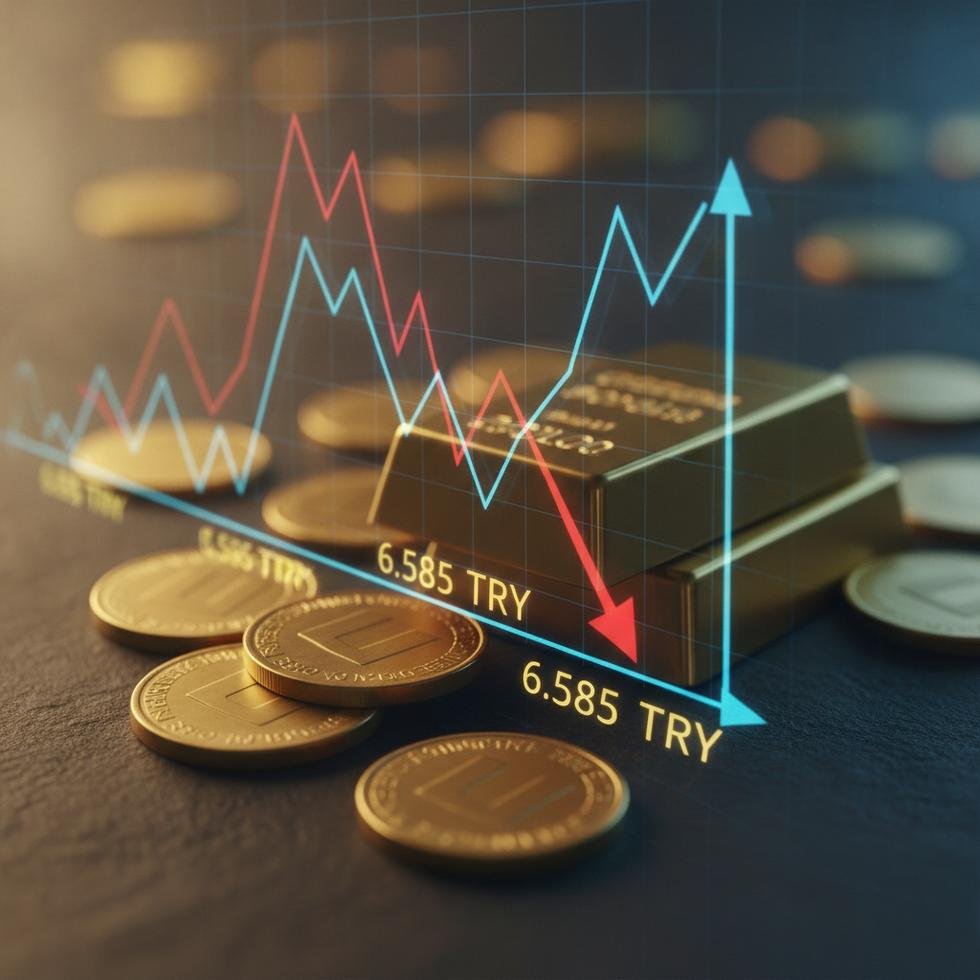 Gram altın düştü, grafik ve altın külçeleri